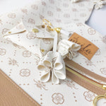 ohBloomi * Freebook - Schnittmuster * Blüte - Taschenbaumler - Schlüsselanhänger - Sewando
