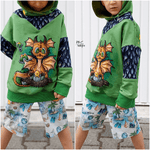 Schnittmuster Hoodie Brandon Gr. 80 bis 152 - Sewando