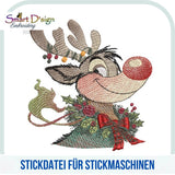 STICKDATEI - FREUNDLICHER DANCER RENTIER - Sewando