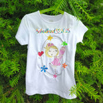 Stickdatei Einschulung Mädchen mit Schultüte Set 2537 - Sewando