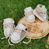 Häkelanleitung für Babyschuhe KLEINE ,,Treterlie"