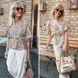 Schnittmuster SUNNY - Sommertop mit Rüschen - Minimal-Waste-Schnittmuster | Gr. 34-54 (PDF)