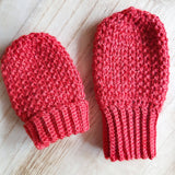 Häkelanleitung für Babyfäustlinge ,,Frozen Winter"