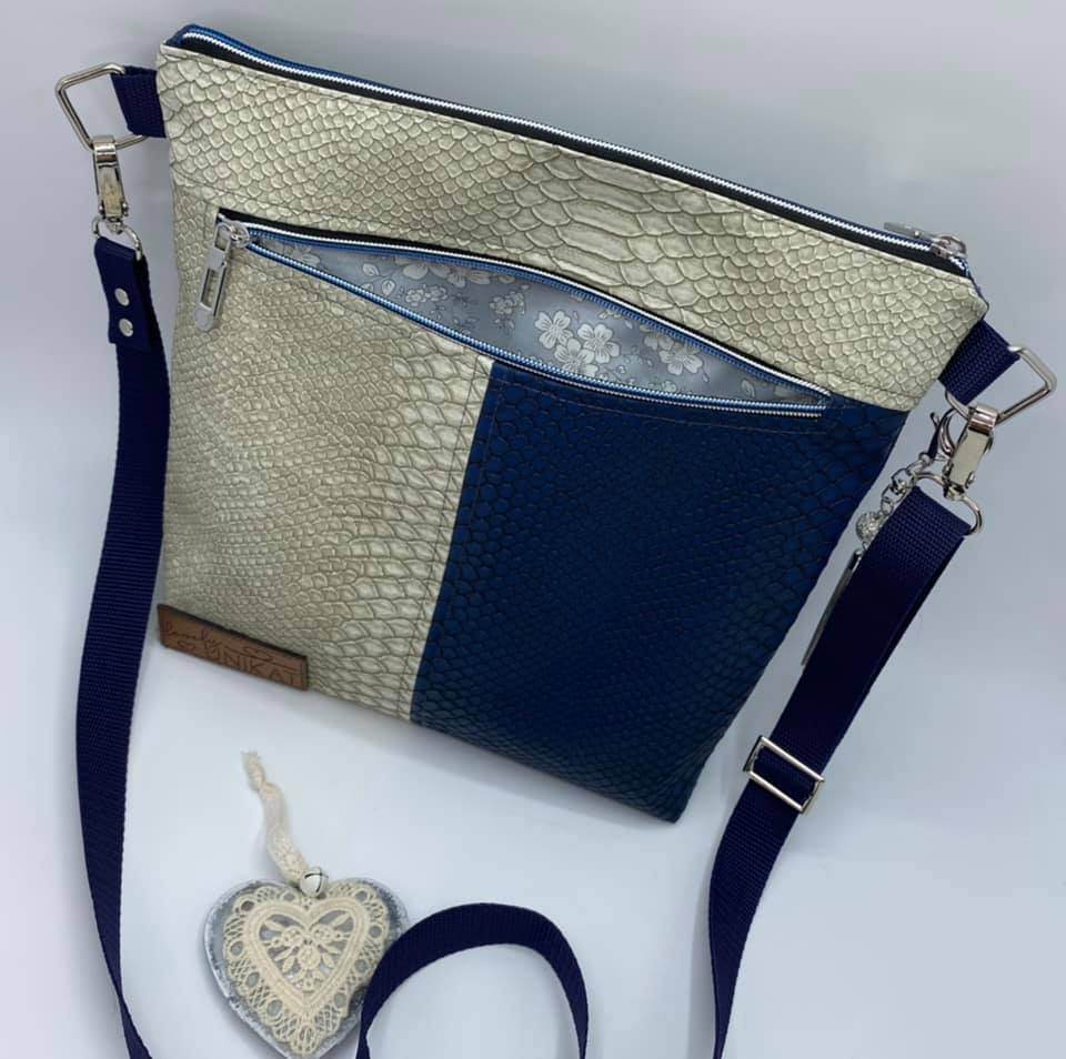 Schnittmuster Handtasche / Umhängetasche Zippie Elegant - Sewando