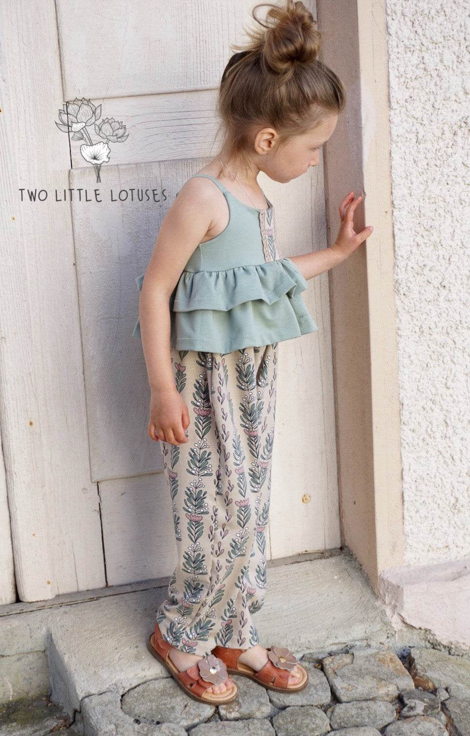 Schnittmuster Jumpsuit Filippa Maxi Gr. 92-140 - Sewando