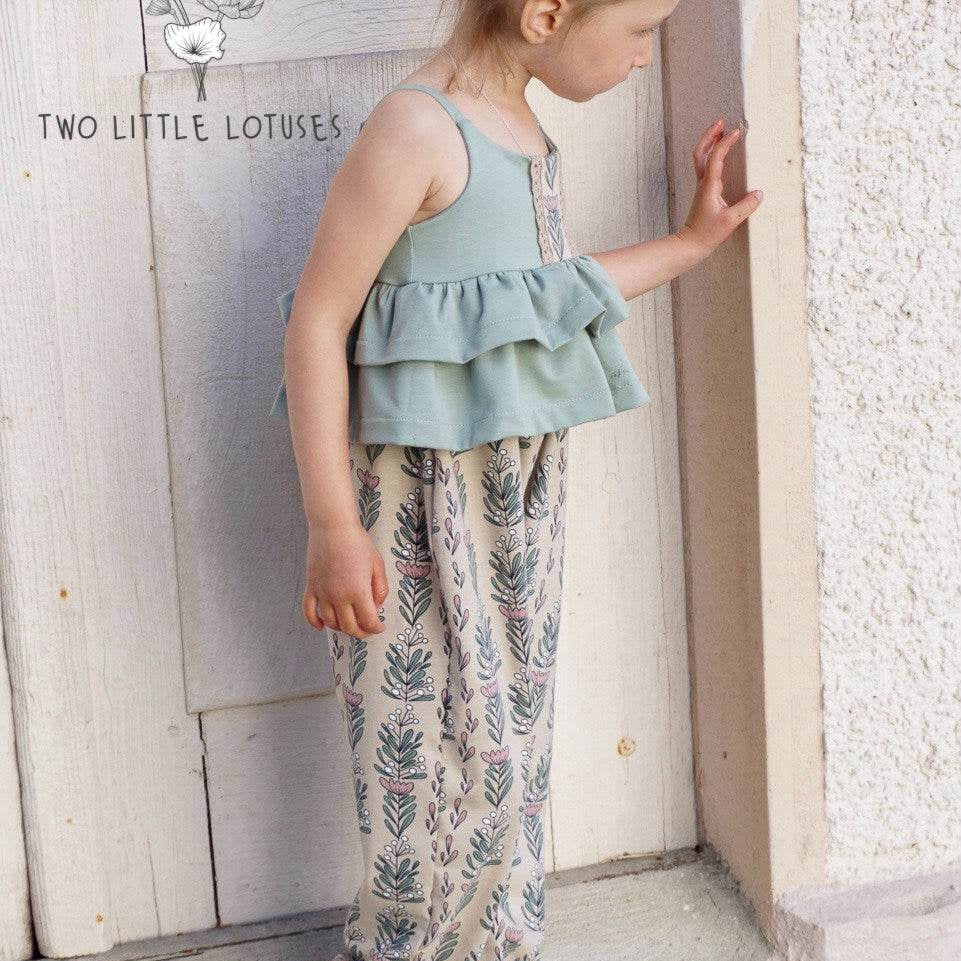 Schnittmuster Jumpsuit Filippa Maxi Gr. 92-140 - Sewando