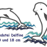 Stickdatei Delfin Delphine 2.0 - Sewando
