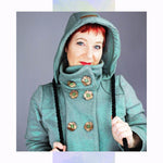 AMELIA - FEMININER MANTEL - EBOOK - 32-46 - Sewando