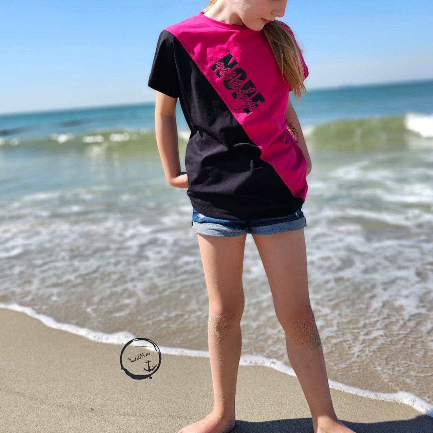 Schnittmuster Mirror Kindershirt Beamerversion Gr. 110 bis 158 - Sewando