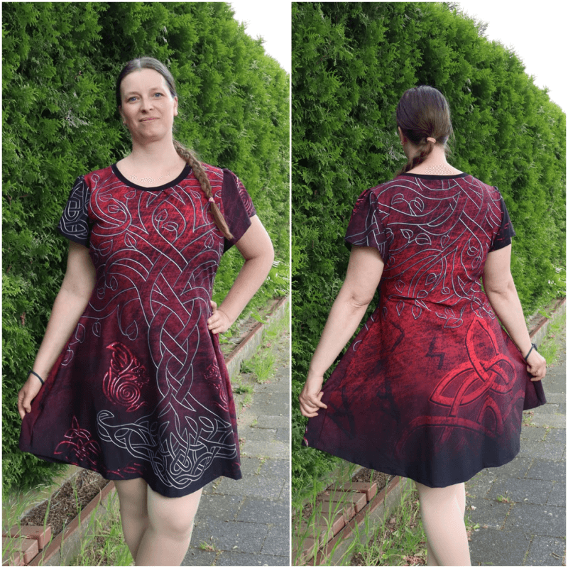 Schnittmuster Kleid Tunika Angel Damen Gr. 32 bis 54 - Sewando