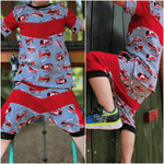 Schnittmuster Arrow Set Shirt und Hose Gr. 80 bis 152 - Sewando