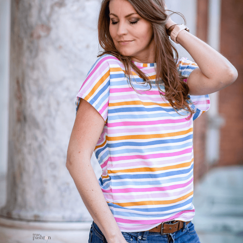 Schnittmuster Shirt und Kleid s'Fröilein - Gr. XS - XXL - Sewando