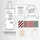 Plotterdatei Weihnachten SVG – Christmas Mix & Match | Bundle
