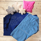 Stickdatei Schneeflocke XXL Set - Outline, 3D Trapunto und In the Hoop 25105