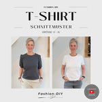 E-Book und Schnittmuster | T-Shirt S-XL - Sewando