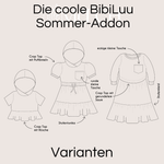 Bibi Luu Sommer-Addons Schnittmuster Gr. 80-140 - Sewando