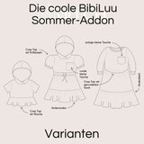 Bibi Luu Sommer-Addons Schnittmuster Gr. 80-140 - Sewando