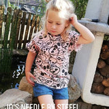Schnittmuster timtom No.37 Sommershirt und -kleid mit "vorne-wie-hinten-Ausschnitt" Gr. 80-140