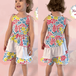 Schnittmuster Kleid Alilly Gr. 80 bis 152 - Sewando
