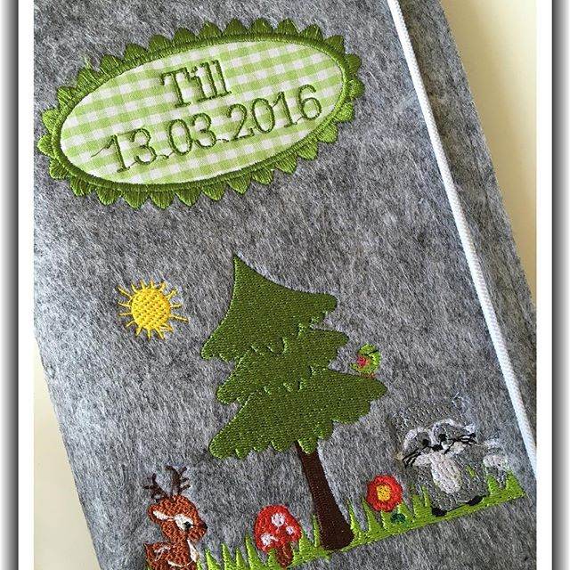 Stickdatei Tiere im Wald 1 Set 114 - Sewando