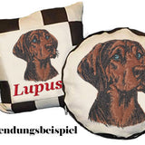 Stickdatei Applikation Bayrischer Gebirgsschweißhund "August"