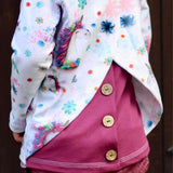 Schnittmuster New Raglan Girl Beamerversion Gr. 74 bis 146 - Sewando