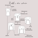 Schnittmuster Shirt/Top „Raff's dir schön“ Damen Gr. 32 - 62