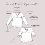 Schnittmuster Bluse "Leicht scharf gewürzt" Damen Gr. 32 - 62