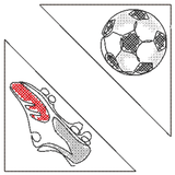 Stickdatei - Leseecken / Lesezeichen, 24 Motive (Single Line) - Sewando