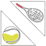 Stickdatei - Leseecken / Lesezeichen, 24 Motive (Single Line) - Sewando