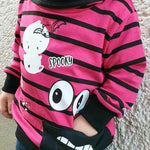 Schnittmuster Emmas Monsterhoodie Größe 74/80 – 146/152 - Sewando