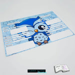 Plotterdatei Nachteule Sublimation, Digistamp, Digipaper Digiset - Sewando