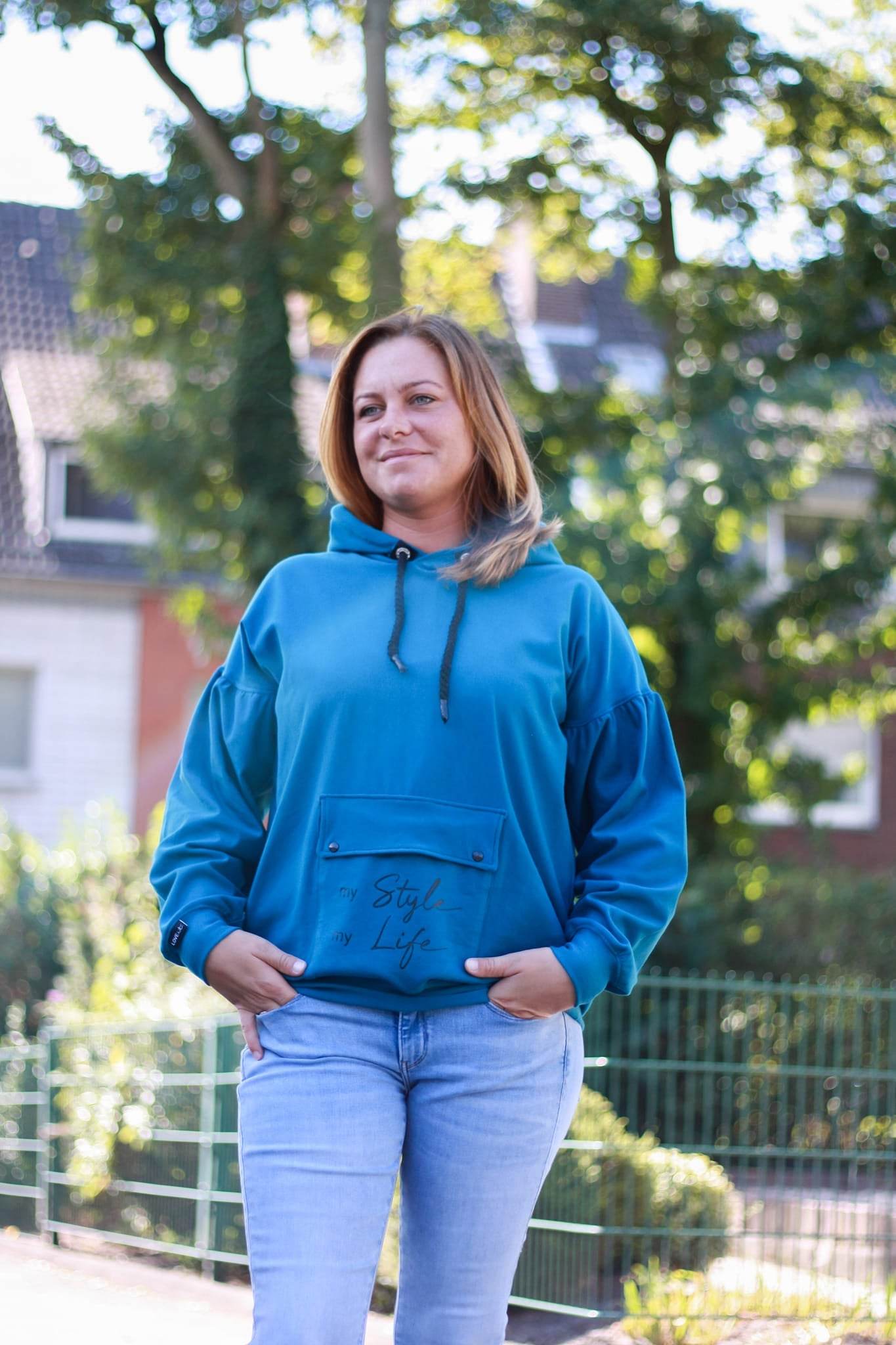 Schnittmuster Hoodie LAPPACH Gr. 34-54 - Sewando
