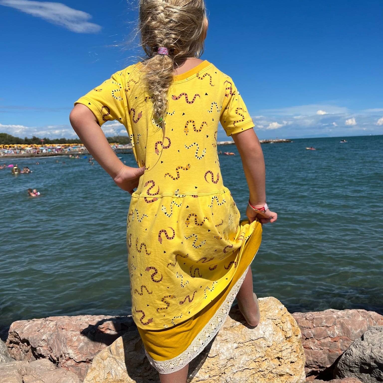 Schnittmuster Kleid Bonita Größe 74 – 158 - Sewando