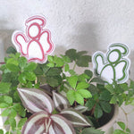 6x Stickdatei Engel Schutzengel Satinstick - Sewando
