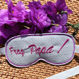 6x Stickdatei "Stups" Schlafmaske für kleine Nasen