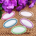 12x Stickdatei beschreibbare Aufkleber Herzen - Sewando