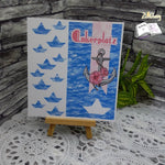 Digiset Blumen Anker Plotterdatei, Sublimation, Digistamp, Digipaper - Sewando