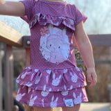 Schnittmuster Leylana - Shirt mit Volant Gr.74-122 - Sewando