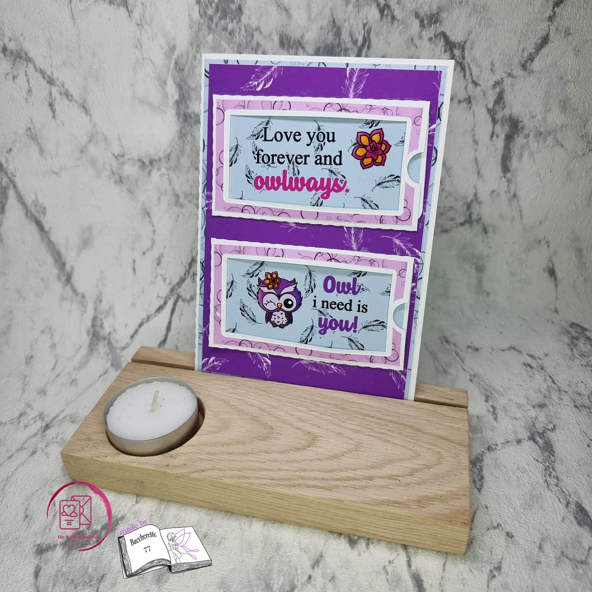Plotterdatei Nachteule Sublimation, Digistamp, Digipaper Digiset - Sewando