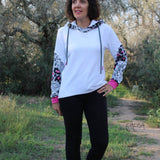 Ebook Hoodie Anna Schnittmuster Gr. 32-54 inkl. Beamerdatei - Sewando