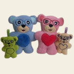 Stickdatei Hipster Teddy In the Hoop mit Brille Teddybär Set 304 - Sewando