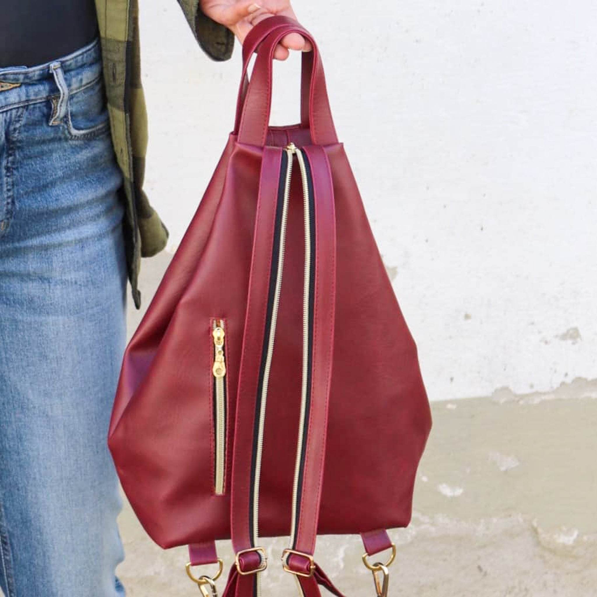 ohCrissi Mini * Taschen - Schnittmuster - eBook * Rucksack - Slingbag - Sewando