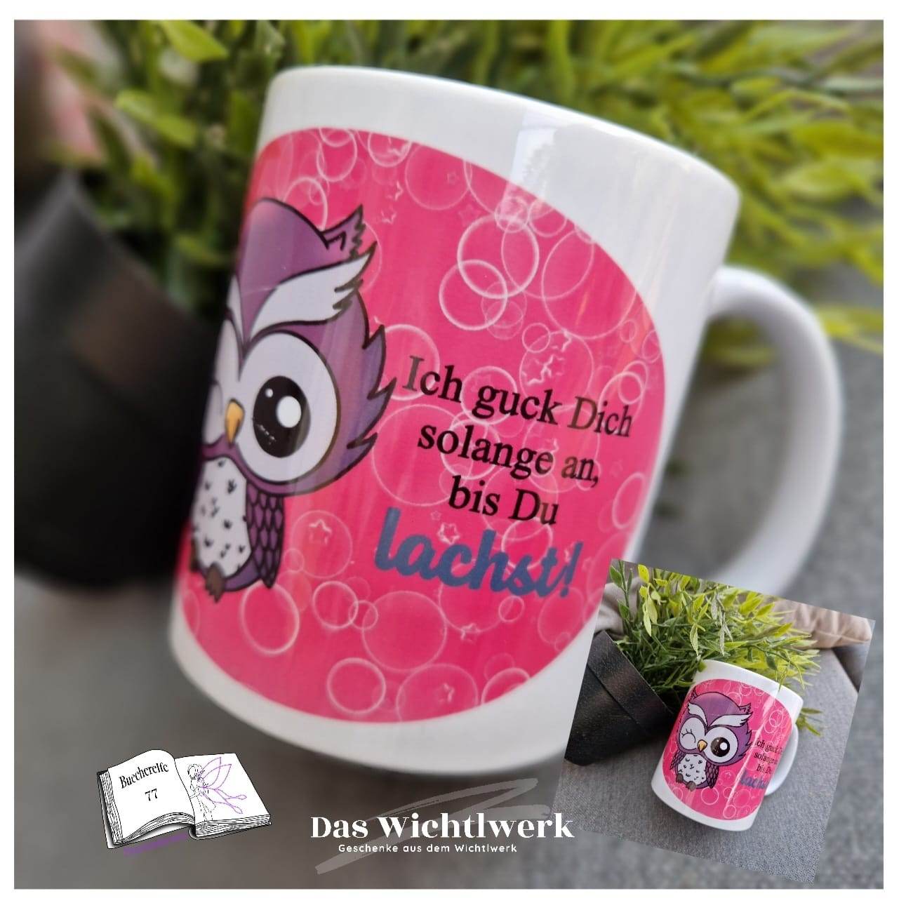 Plotterdatei Nachteule Sublimation, Digistamp, Digipaper Digiset - Sewando