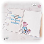Plotterdatei Nachteule Sublimation, Digistamp, Digipaper Digiset - Sewando