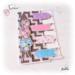 Plotterdatei Nachteule Sublimation, Digistamp, Digipaper Digiset - Sewando