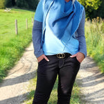 Schnittmuster Shirt PALUDO Gr. 32-56 + gratis Plotterdateen + gratis Schnittmuster Tuch : - Sewando