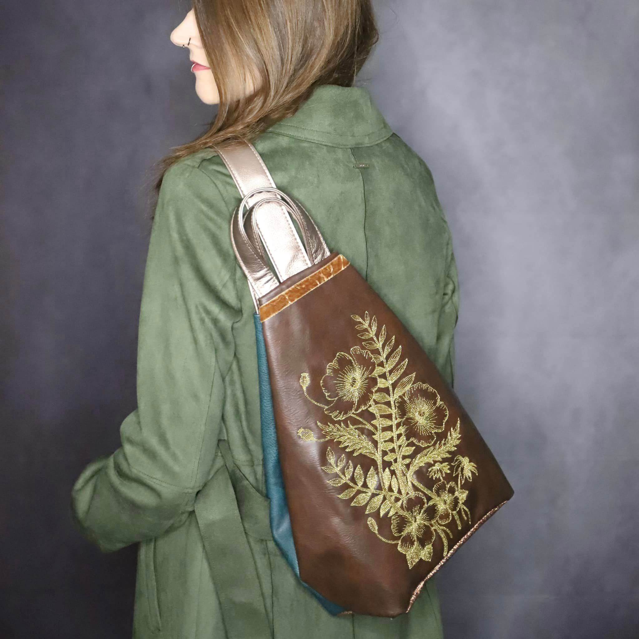 ohCrissi Mini * Taschen - Schnittmuster - eBook * Rucksack - Slingbag - Sewando