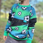 Schnittmuster Hoodie Mighty X Kross Gr.74 - 122 - Sewando