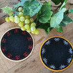 16x Stickdatei Bundle Blumen ITH Untersetzer - Sewando